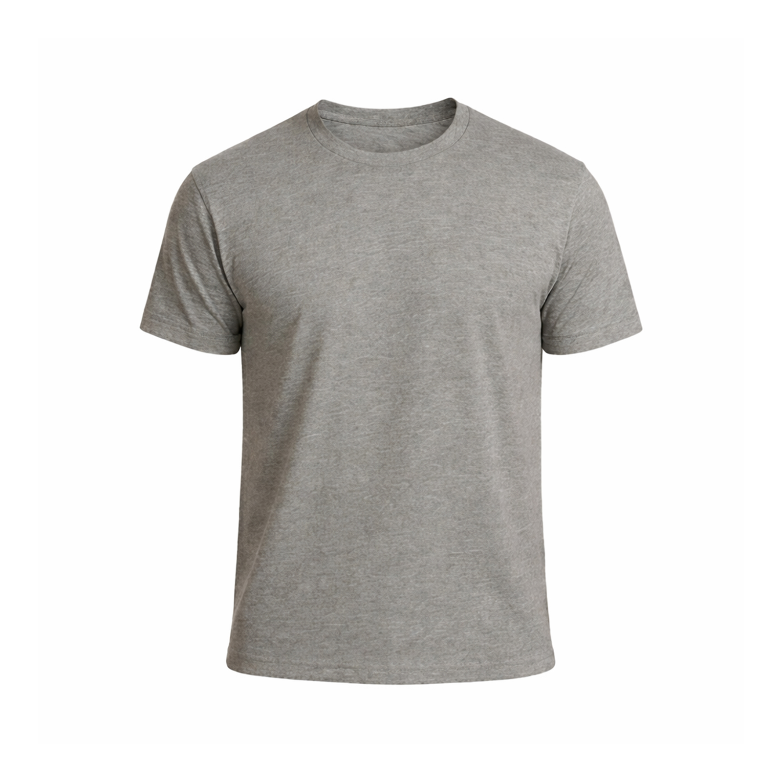 NERGİS GRİ SIFIR YAKA TİŞÖRT S